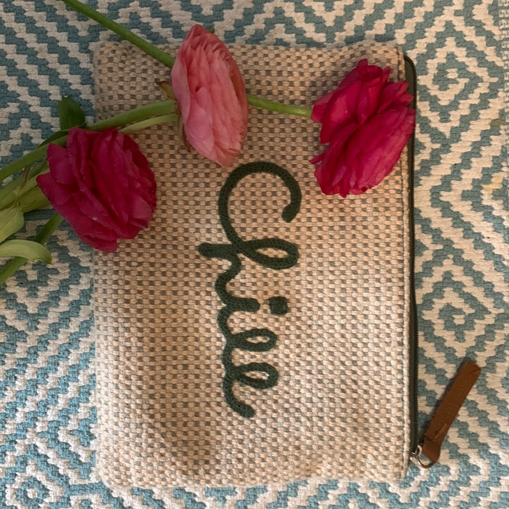 MONOPRIX femme zipper bag
